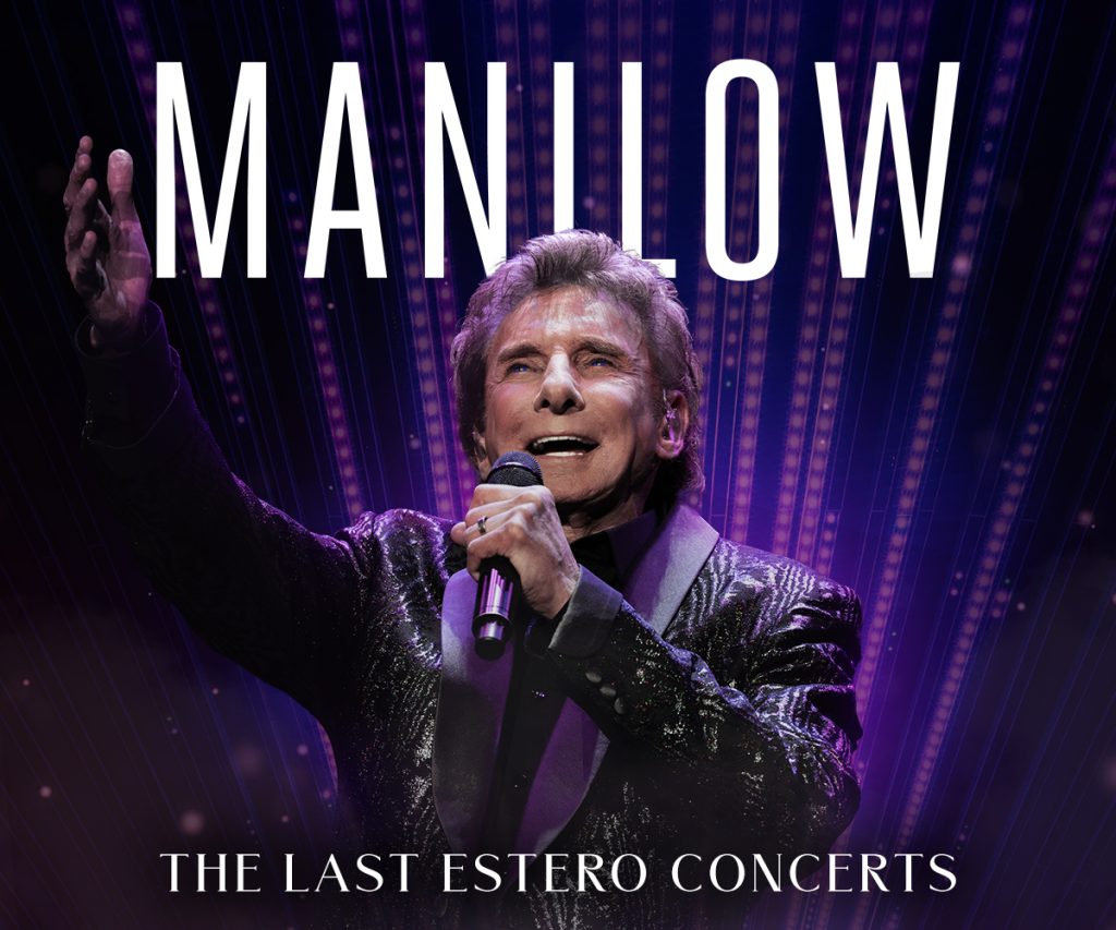 Barry Manilow tour poster — 2026–2027